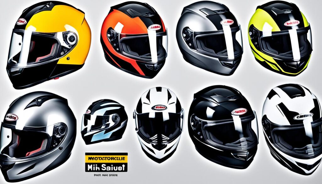 Tipos de cascos de moto Tipos de cascos de moto